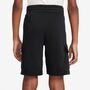 Nike K Nsw Club Ft Crgo Short Lbr - black/black/white