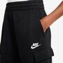 Nike K Nsw Club Ft Crgo Short Lbr - black/black/white