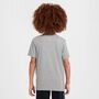 Nike K Nsw Tee Jdi Hbr - dk grey heather