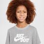 Nike K Nsw Tee Jdi Hbr - dk grey heather