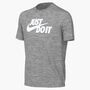 Nike K Nsw Tee Jdi Hbr - dk grey heather