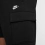 Nike M Nk Club Bb Cargo Short - black/black/white