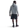 Nike M Nk Club Bb Po Gfx Hoodie - dk grey heather/lt smoke grey/white