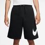 Nike M N K Club Bb Short Gx - black/black/white