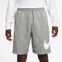 Nike M N K Club Bb Short Gx - dk grey heather/lt smoke grey/white