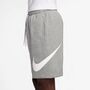 Nike M N K Club Bb Short Gx - dk grey heather/lt smoke grey/white