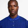 Nike Fff M Nk Club Knit Polo - bright blue/pale ivory