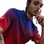Nike Ent M Nk Club Knit Polo - hyper blue/challenge red/black