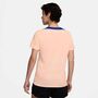 Nike Fff W Nk Df Strk Ss Top K - washed coral/bright blue/bright blu