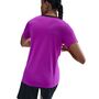 Nike Ent W Nk Df Strk Ss Top K - vivid purple/black/black