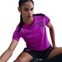 Nike Ent W Nk Df Strk Ss Top K - vivid purple/black/black
