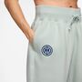 Nike Inter Wnsw Phnx Flc Hr Os Pant - grey haze/blue void