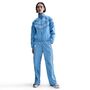 Nike Knvb W Nsw Uv Wvn Nk Wr Jkt - blue beyond/blue beyond/safety oran
