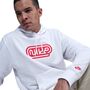 Nike M Nk Club Ft Hoodie Font Gx - white/white/university red