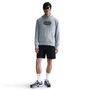 Nike M Nk Club Ft Hoodie Font Gx - dk grey heather/lt smoke grey/black