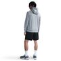 Nike M Nk Club Ft Hoodie Font Gx - dk grey heather/lt smoke grey/black
