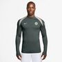 Nike Cfc M Nk Df Strk Drill Top K - outdoor green/phantom/phantom