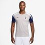 Nike Thfc M Nk Df Strk Ss Top K - lt iron ore/white/binary blue