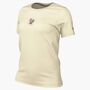 Nike Fff W Nk Crest Tee - pale ivory