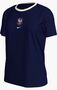 Nike Fff W Nk Crest Tee - blue void