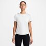 Nike W Nk One Classic Df Ss Top Wt - white/black 