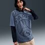 Nike Psg Paris Saint-GermainW Nk Ssnl Print Tee - diffused blue