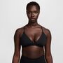 Nike W Nk Df Triangle Bra - black/smoke grey/dk smoke grey