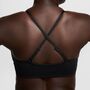 Nike W Nk Df Triangle Bra - black/smoke grey/dk smoke grey