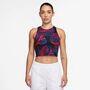 Nike Ent W Nsw Tank Aop Prnt - black/challenge red/lt photo blue