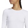 adidas Tf Ls Tee W - white