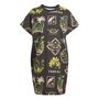 adidas Farm T Dress - black/amagrn/prelim