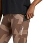 adidas W Mt Tights Aop - trabrn/earstr