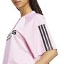 adidas W Tiro Q3 Tee - trupnk/black