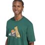 adidas M Ddl Skate T - cgreen