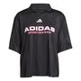 adidas W Tiro Q4 Tee - black/black
