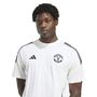 adidas Mufc Tee - white/aurplu/black