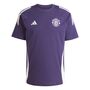 adidas Mufc Tee - aurplu/white