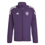 adidas Mufc Pre Jacke Y Kinder - aurplu/white/black