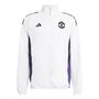 adidas Mufc Pre Jacke - white/aurplu/black