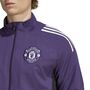 adidas Mufc Pre Jkt - aurplu/white/black