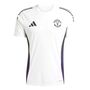 adidas Mufc Tr Jsy - white/aurplu/black