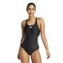adidas 3S Bld Swimsuit - black/white/white