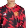 adidas Mufc Pre Wrmtop - mufred