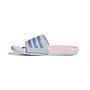 adidas Adilette Comfort - halblu/blspme/clpink