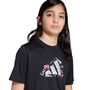 adidas J Camo Train T - black