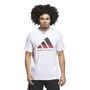 adidas Fdn Hbr Tee 1 - white