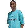 adidas M Tiro Tee Q3 - purtea/black