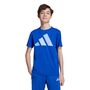 adidas J Bl Tee 160 - royblu/blufus/globlu