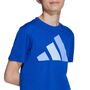 adidas J Bl Tee 160 - royblu/blufus/globlu