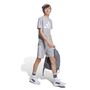 adidas J Bl Tee 160 - mgreyh/white